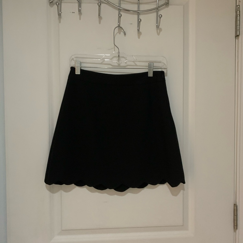 ASOS Mini Scalloped Hem Skirt